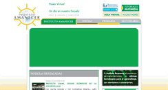 Desktop Screenshot of institutoamanecer.edu.ar