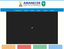 Tablet Screenshot of institutoamanecer.com.ar